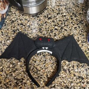 Black Bat Headband